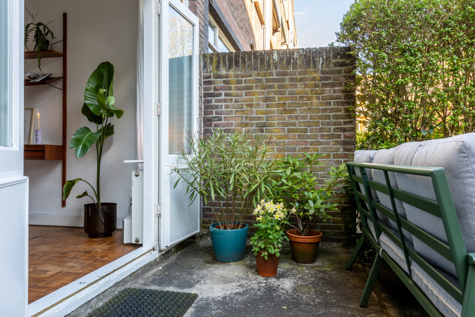 Achtertuin