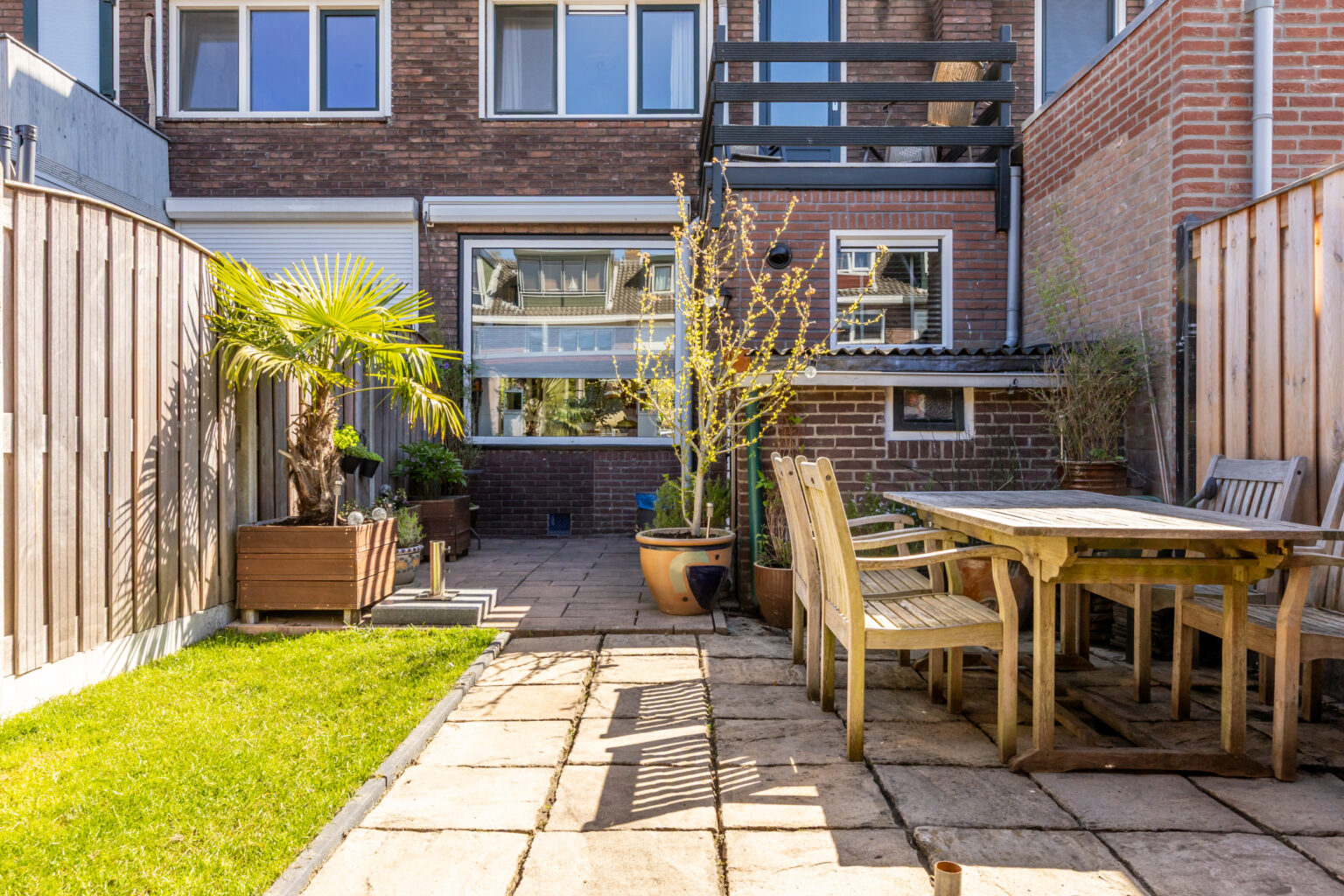 Achtertuin