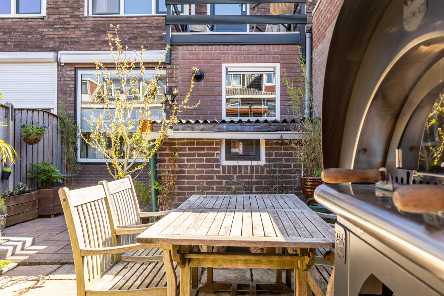 Achtertuin