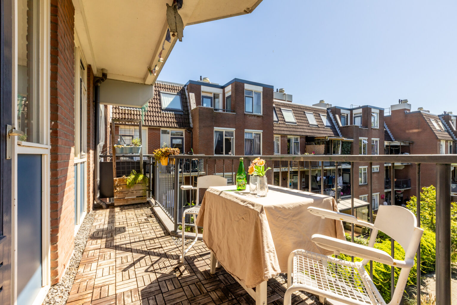Balkon achterzijde