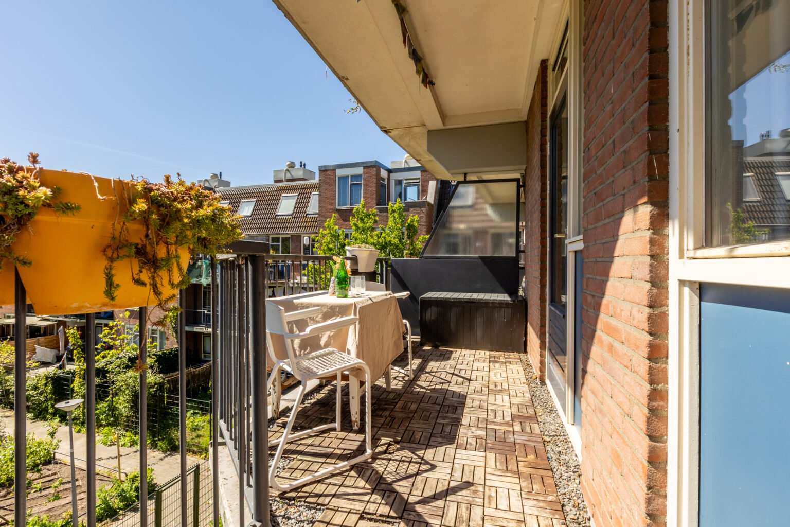 Balkon achterzijde