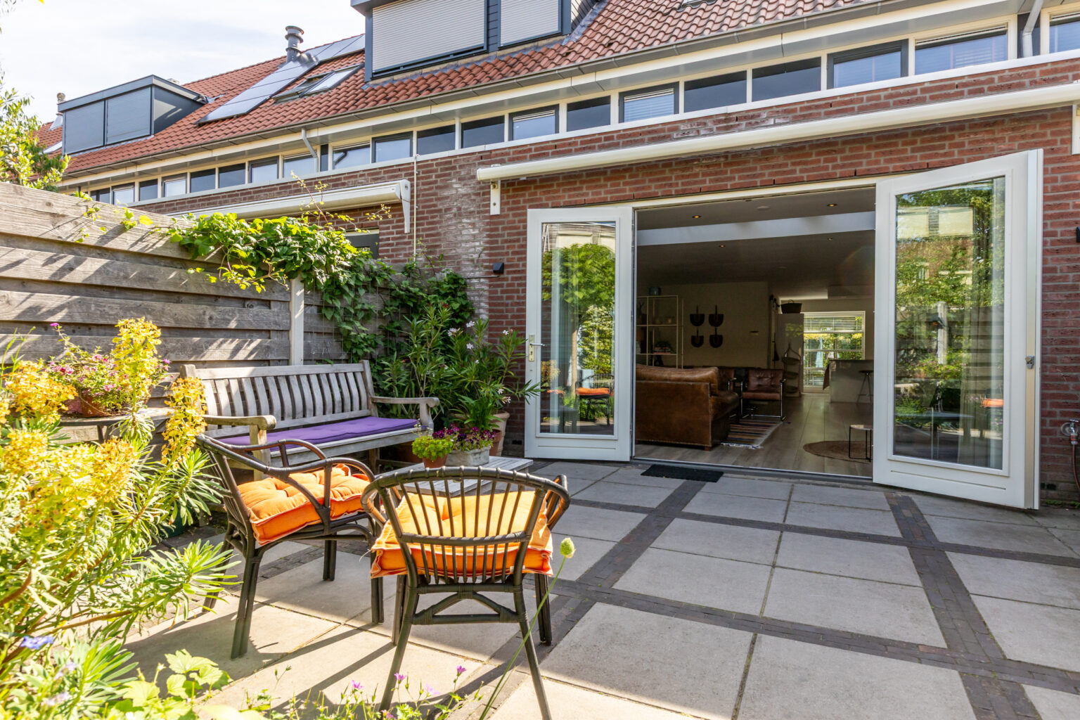 Achtertuin