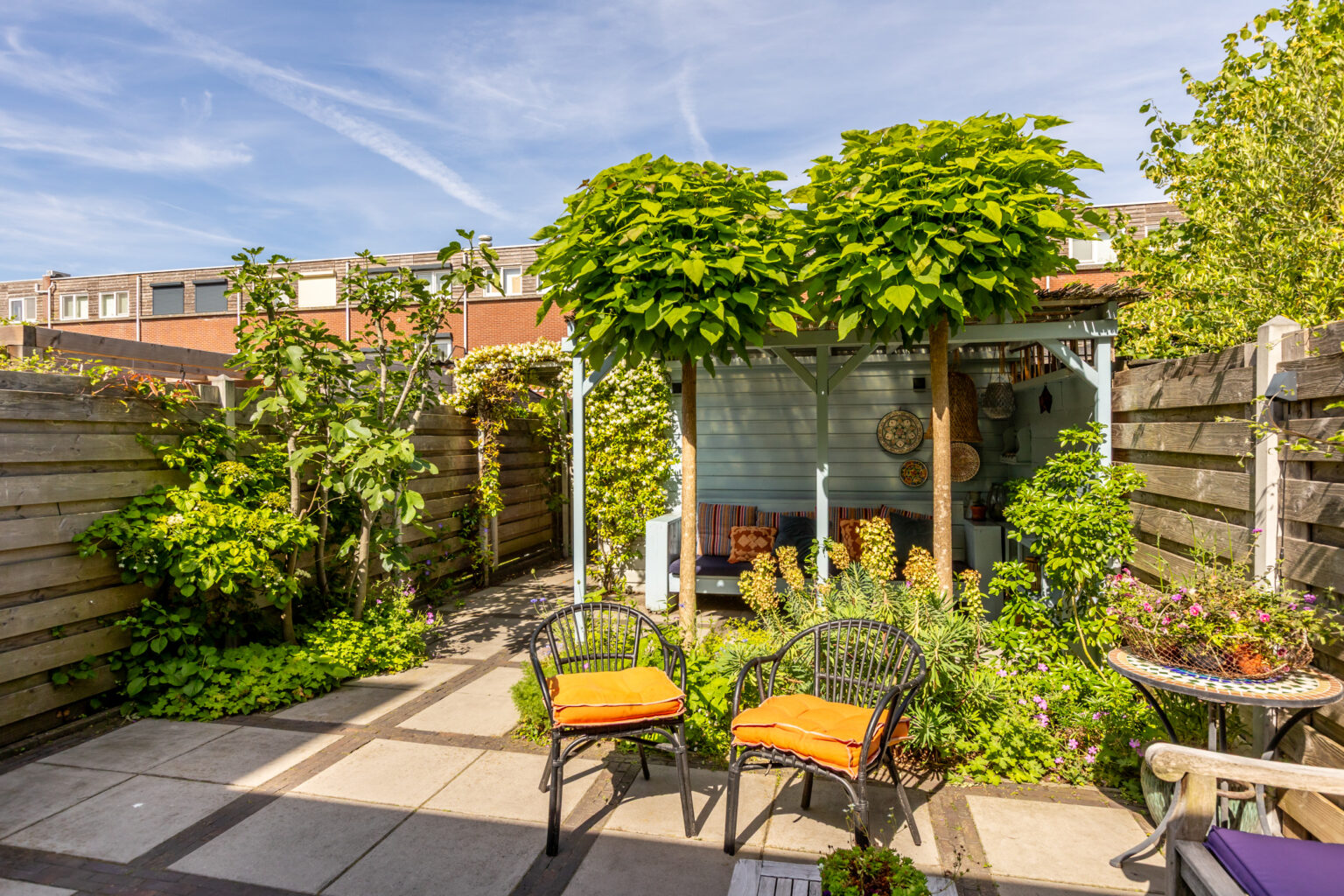 Achtertuin