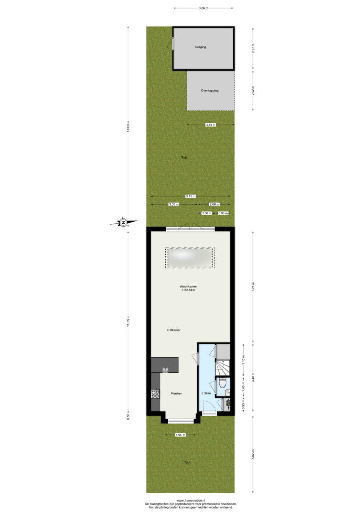 Bernard Toon Gitsstraat 21 begane grond tuin