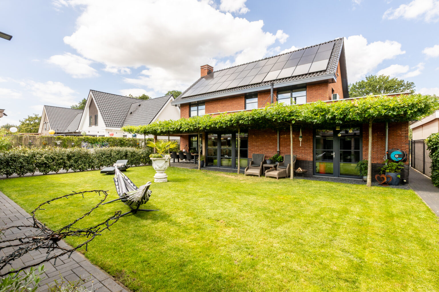 Achtertuin