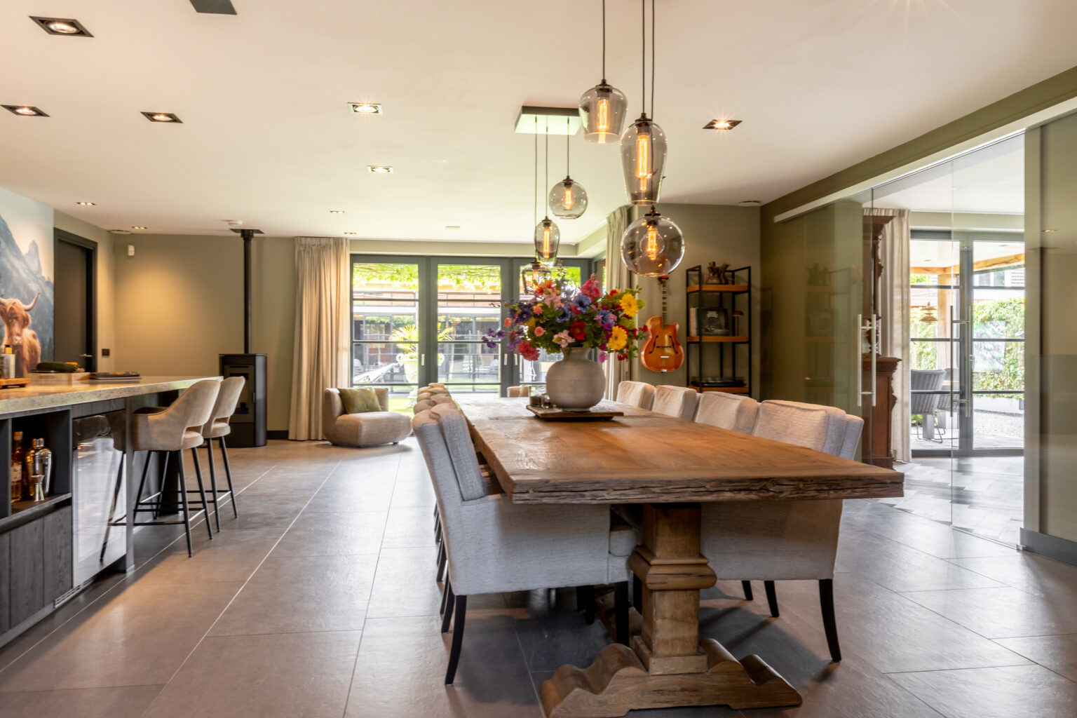 Eetkamer/open keuken